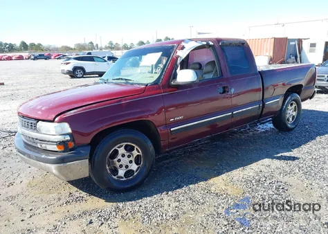 2002 Chevrolet Silverado 1500 Ls z USA, uszkodzony, nr VIN 2GCEC19T421427981